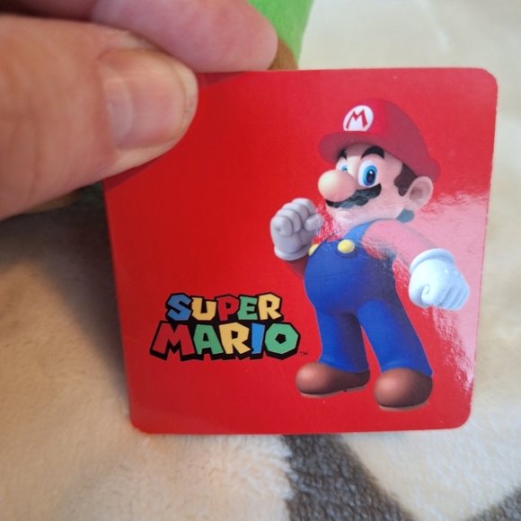 2012 Little Buddy Fire Luigi S Plush Super Mario Bros Tag - Picture 6 of 11